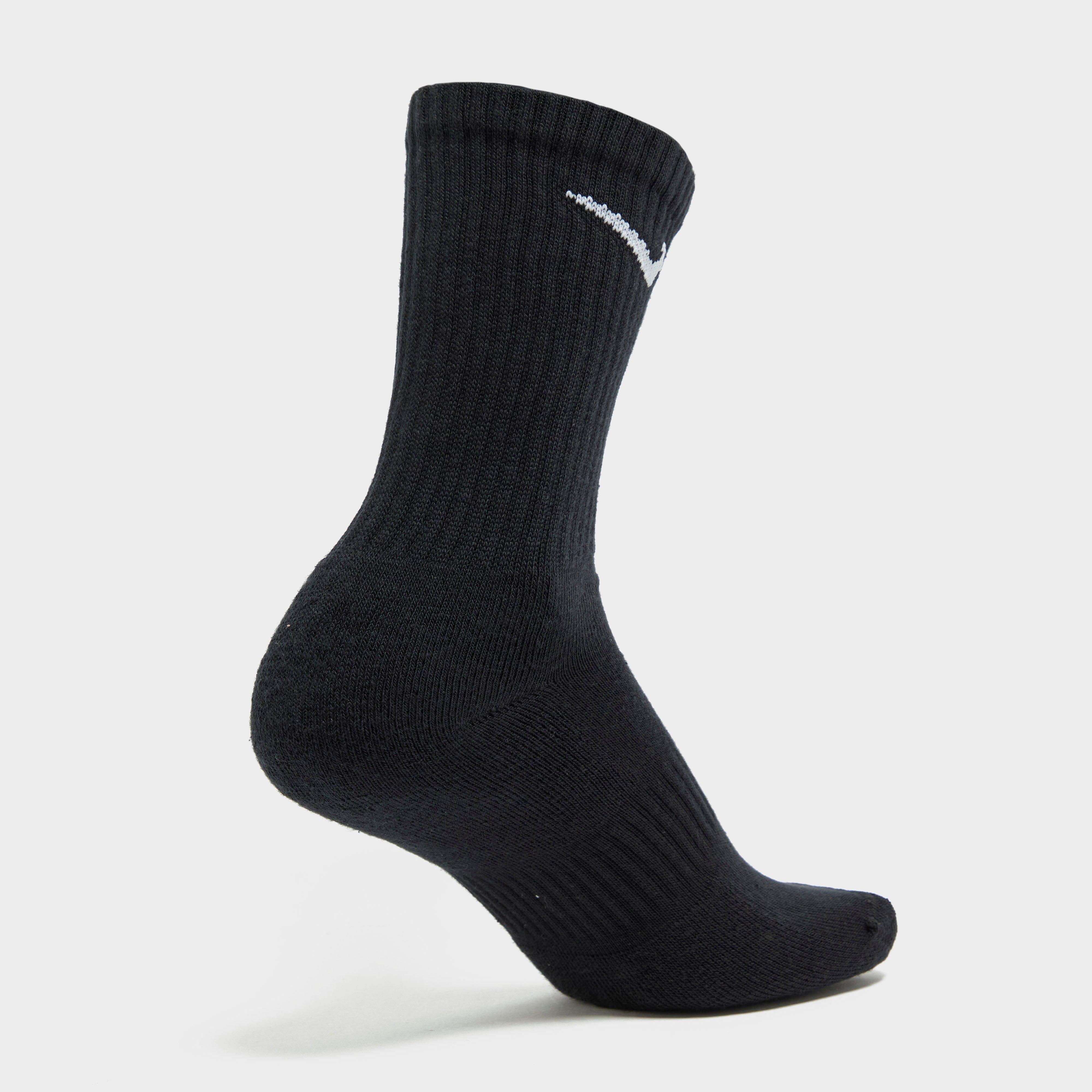 Unisex Everyday Cushioned Training Crew Socks 6 Pack