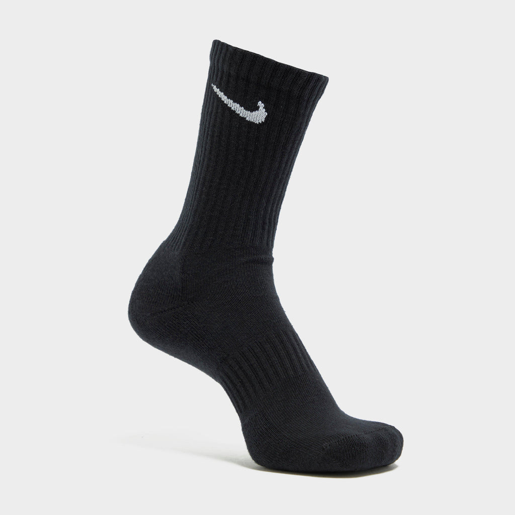Unisex Everyday Cushioned Training Crew Socks 6 Pack