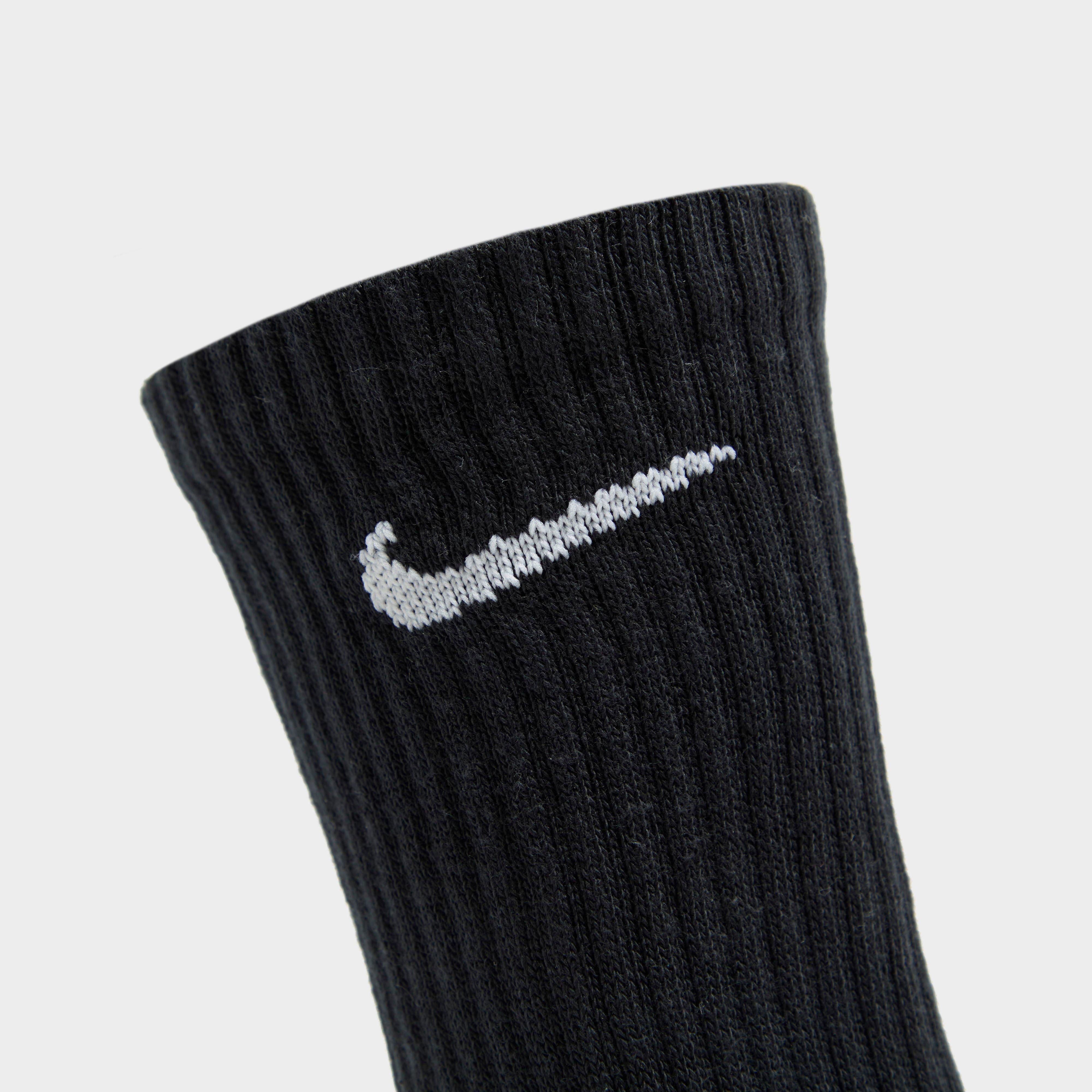 Unisex Everyday Cushioned Training Crew Socks 6 Pack