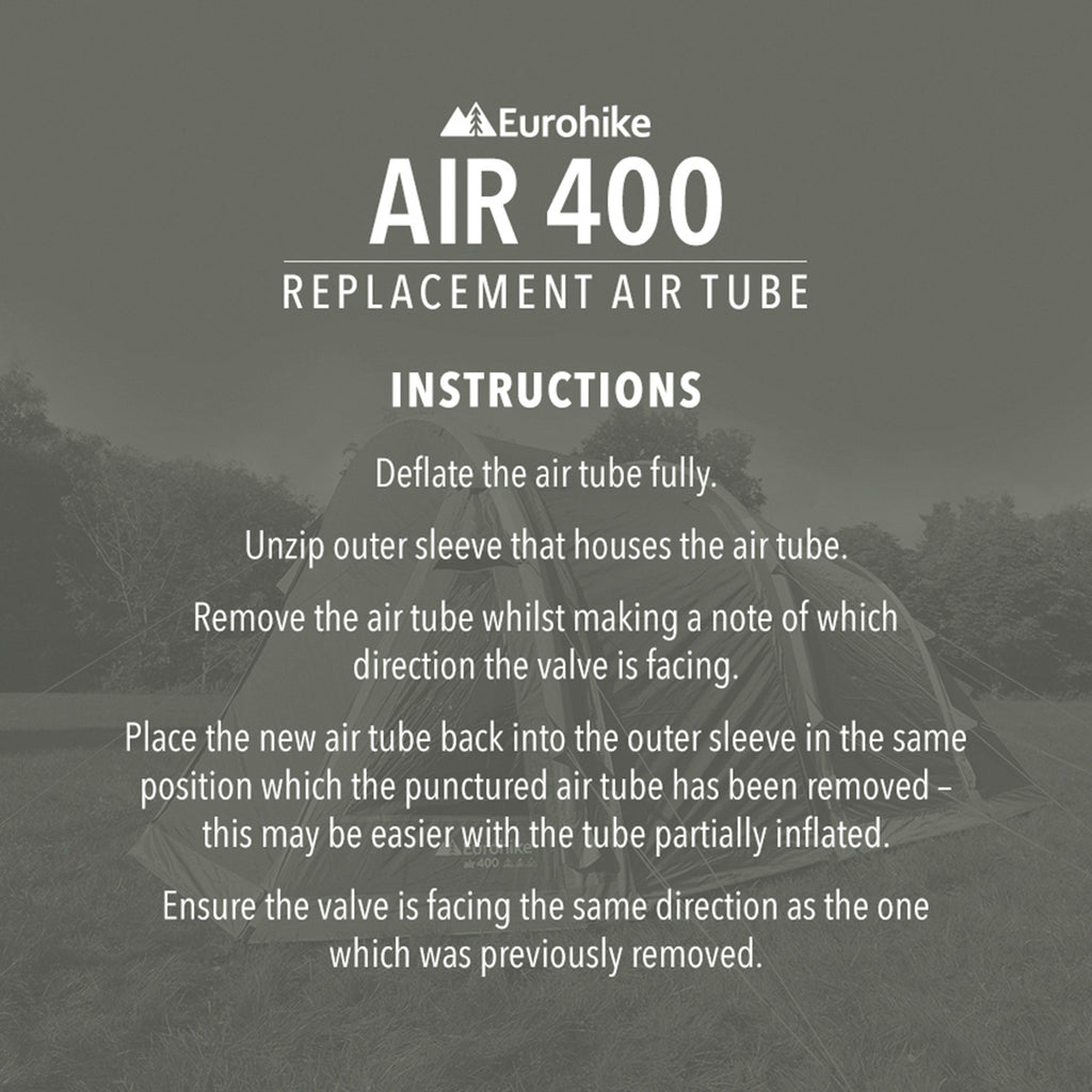 Air 400 Replacement 545F Air Tube