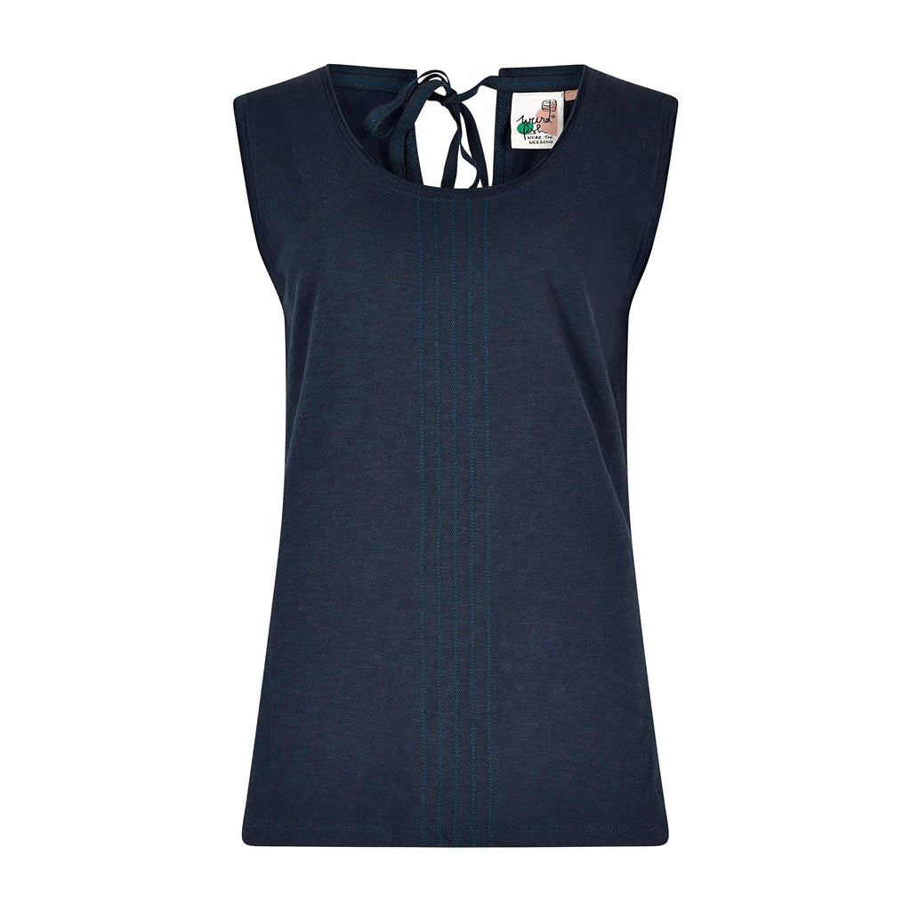 Women's Berti Slub Cotton Vest