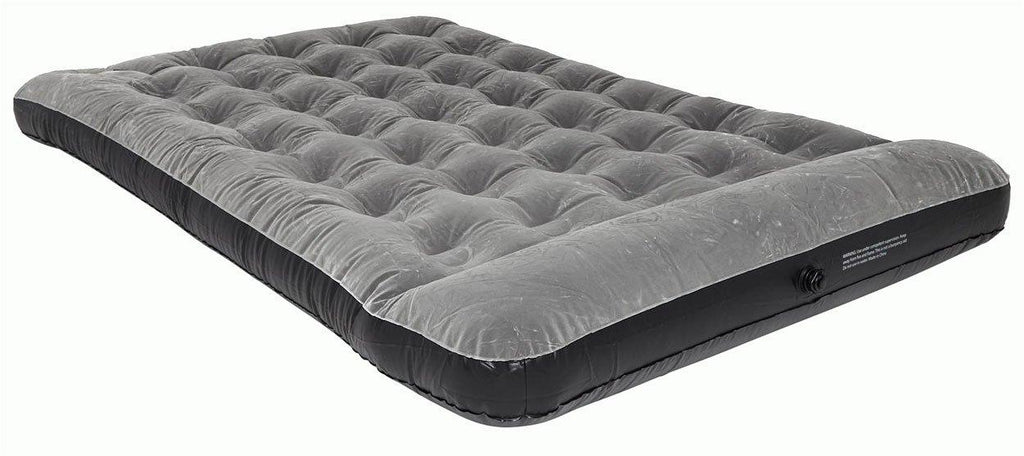 Deluxe Flocked Double Airbed with Pump