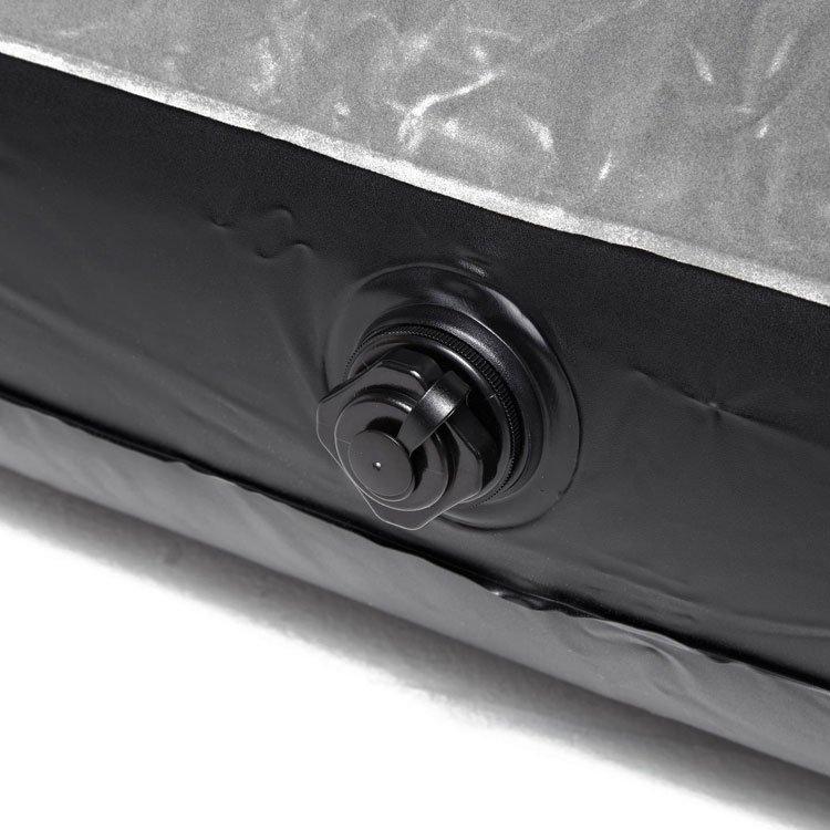 Deluxe Flocked Double Airbed with Pump