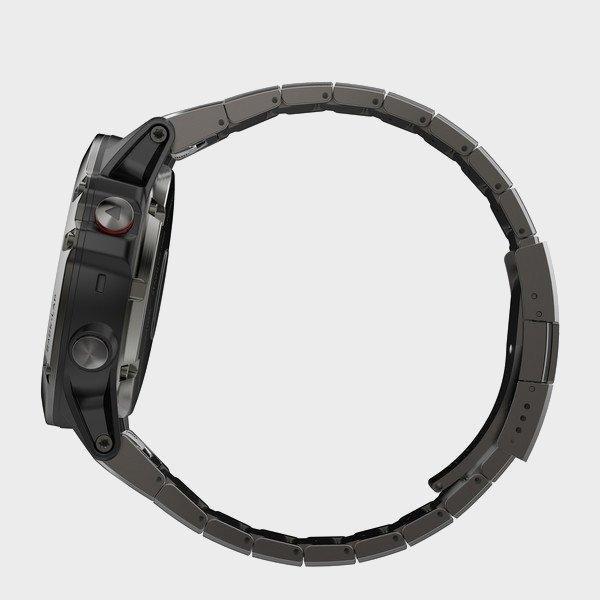 Fenix 5 Sapphire Multi-Sport GPS Watch With Metal Band