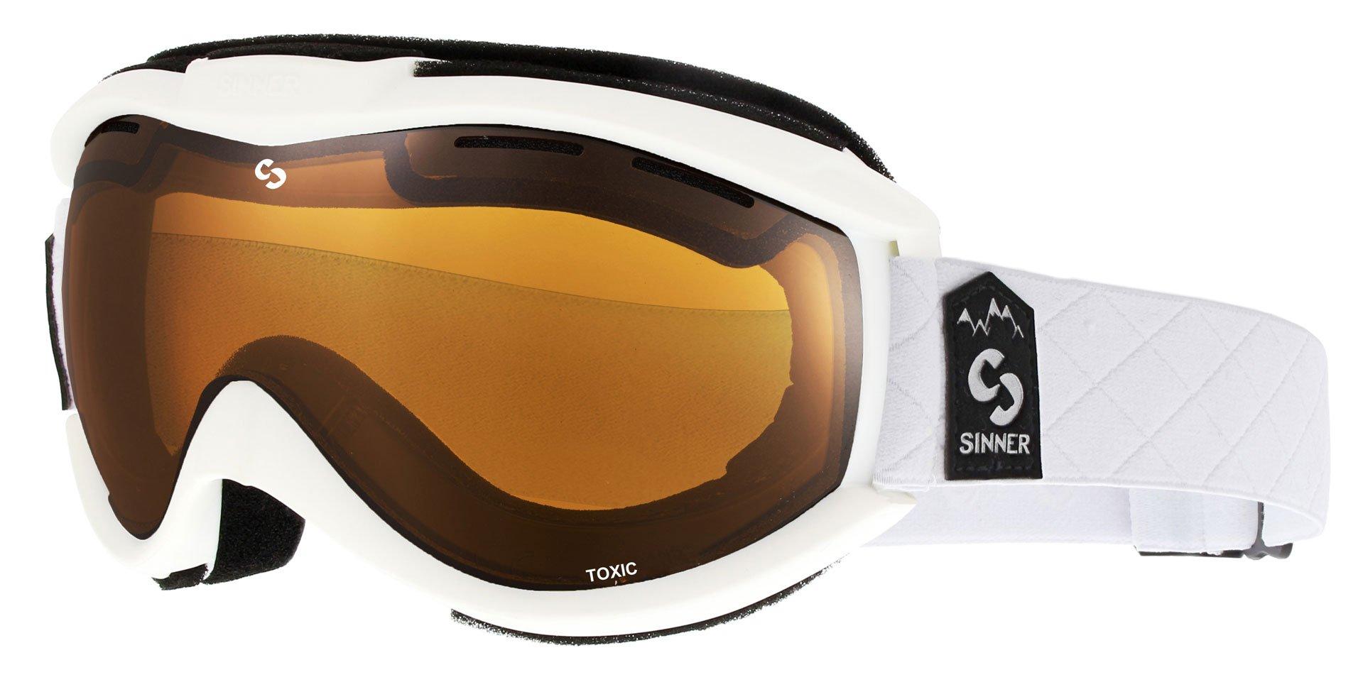 Men's Toxic Double Orange Goggles