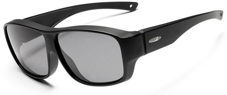 Sunrise 'OTG' Sunglasses (Matte Black/Sintec Smoke)
