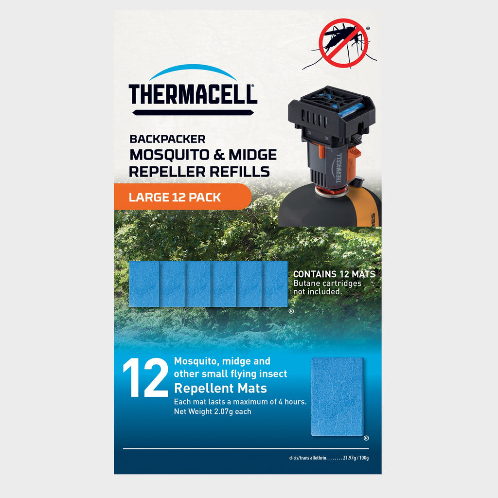 Large Backpacker Mosquito & Midge Repeller Refills (12 Pack)