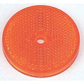 Amber Round Reflector