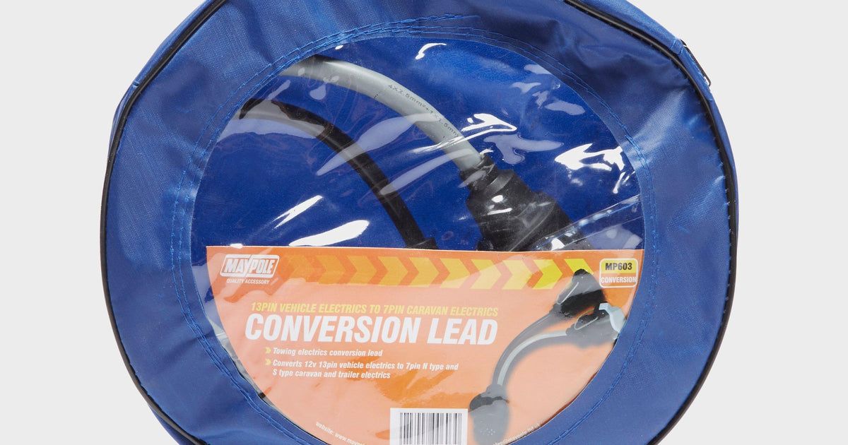 Maypole Conversion Adapter Black Maypole Conversion Adaptor (13-pin vehicle to 7-pin caravan) – GO ...