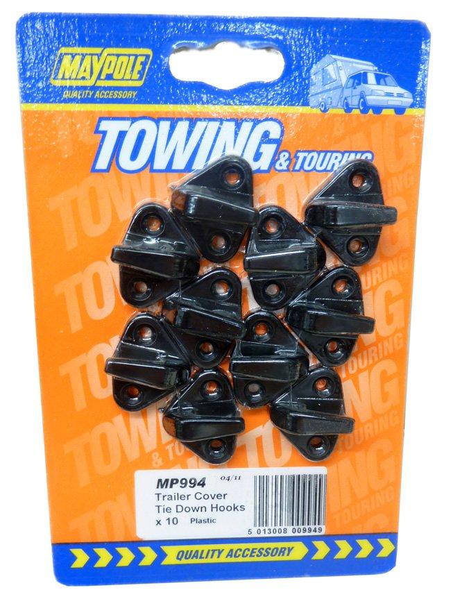Trailer Cover Tie Down Hooks (10 Pack)