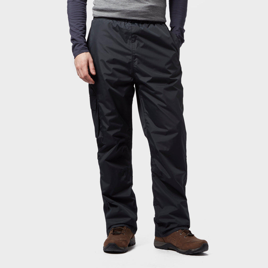 Mens Storm Waterproof Trousers Black
