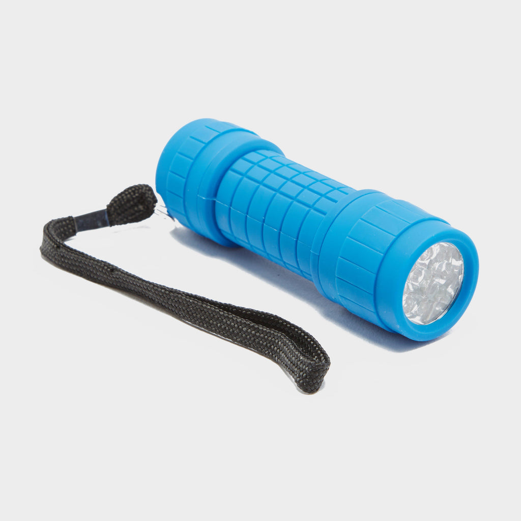 9 LED Torch Blue
