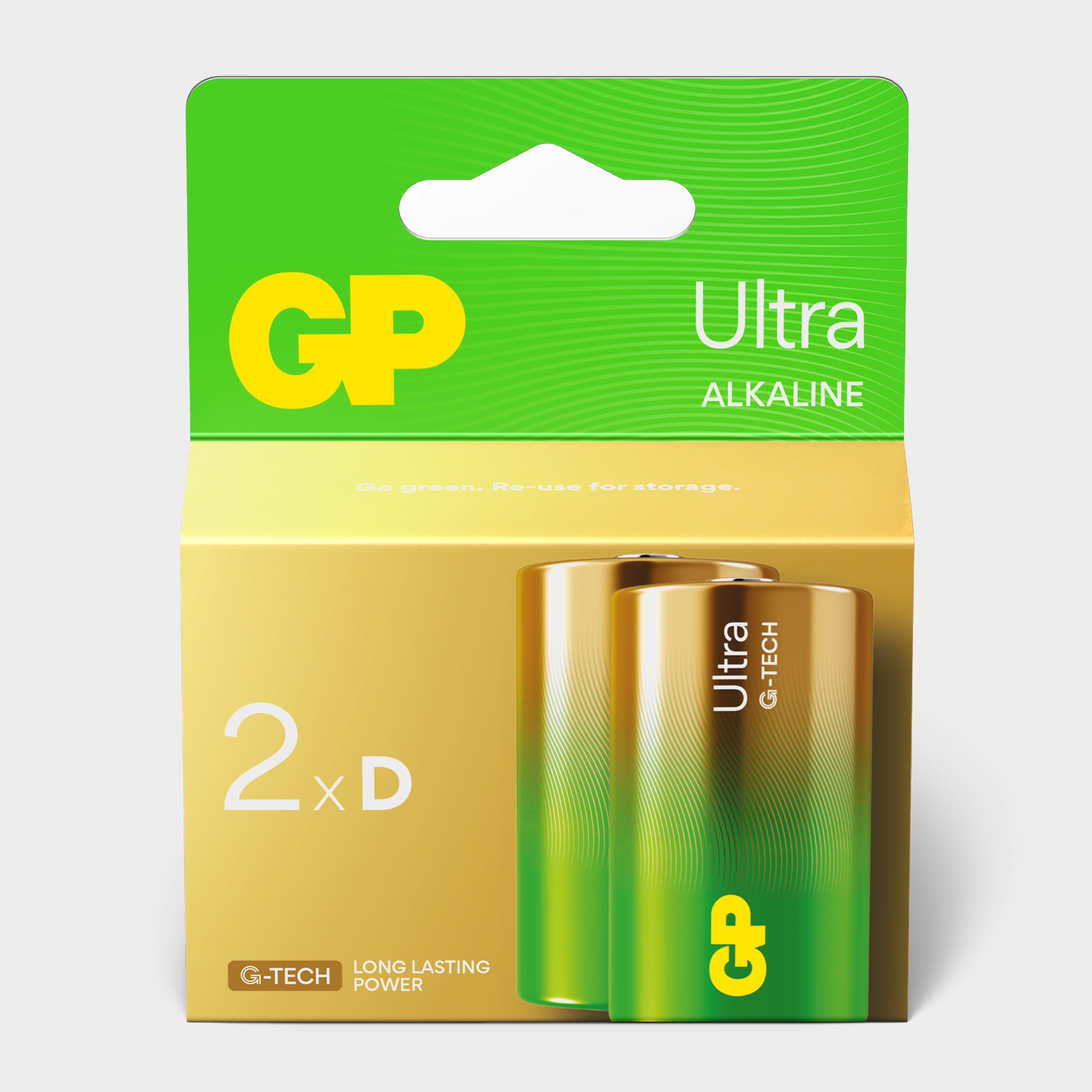 Ultra Alkaline Batteries (2 x D)