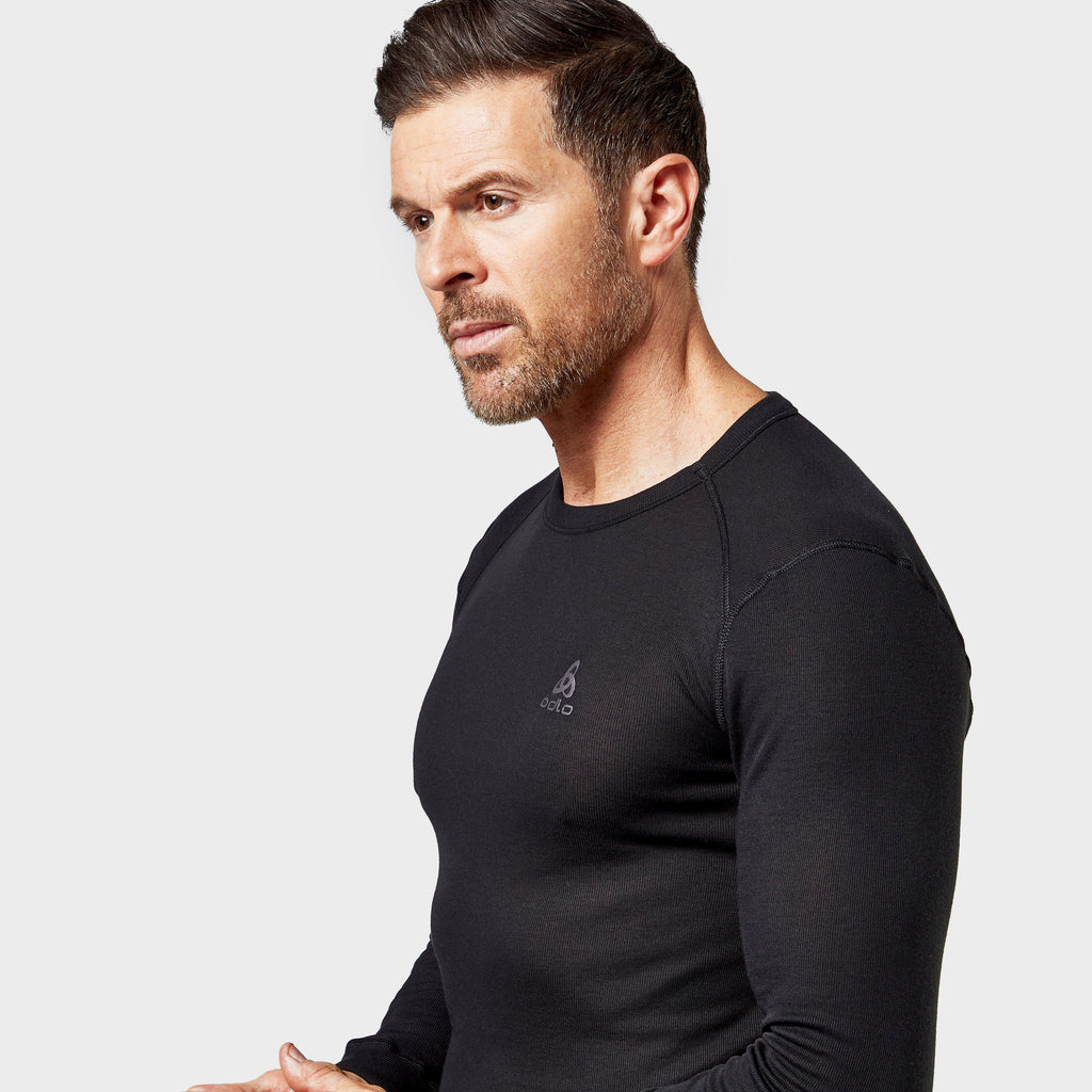 Men's Active Long-sleeve Crew Neck Top