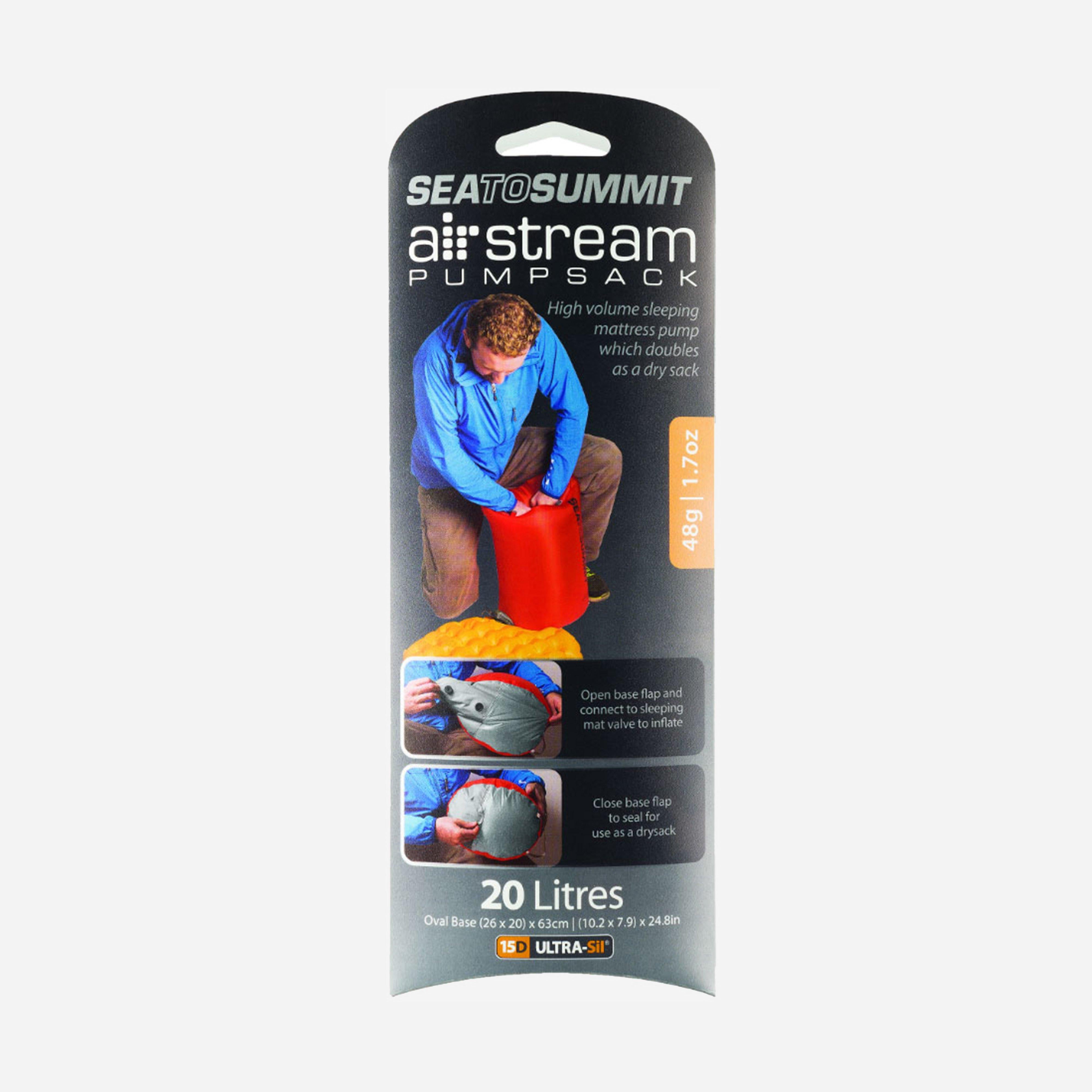 Orange Sea to Summit Air Stream Pump Sack – GO Outdoors