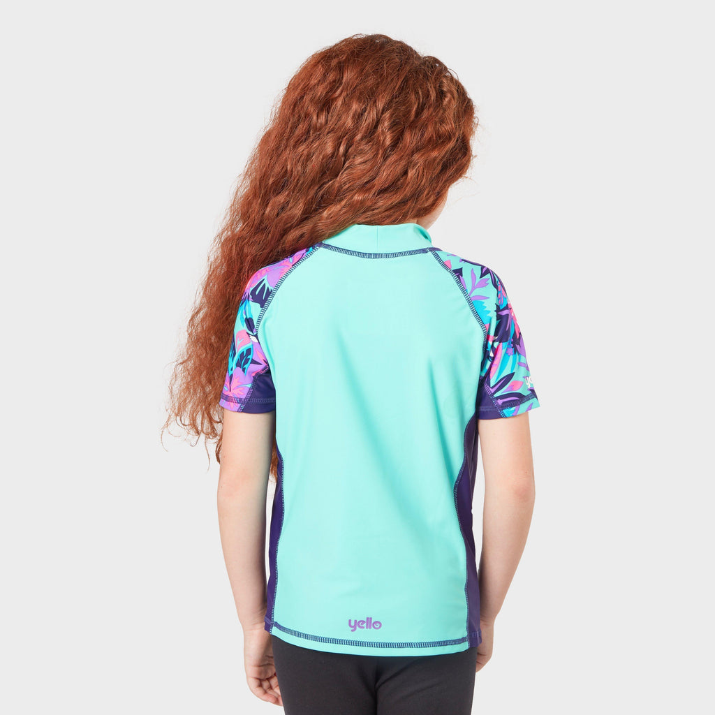 Kids’ Yello Tiger Rash Vest