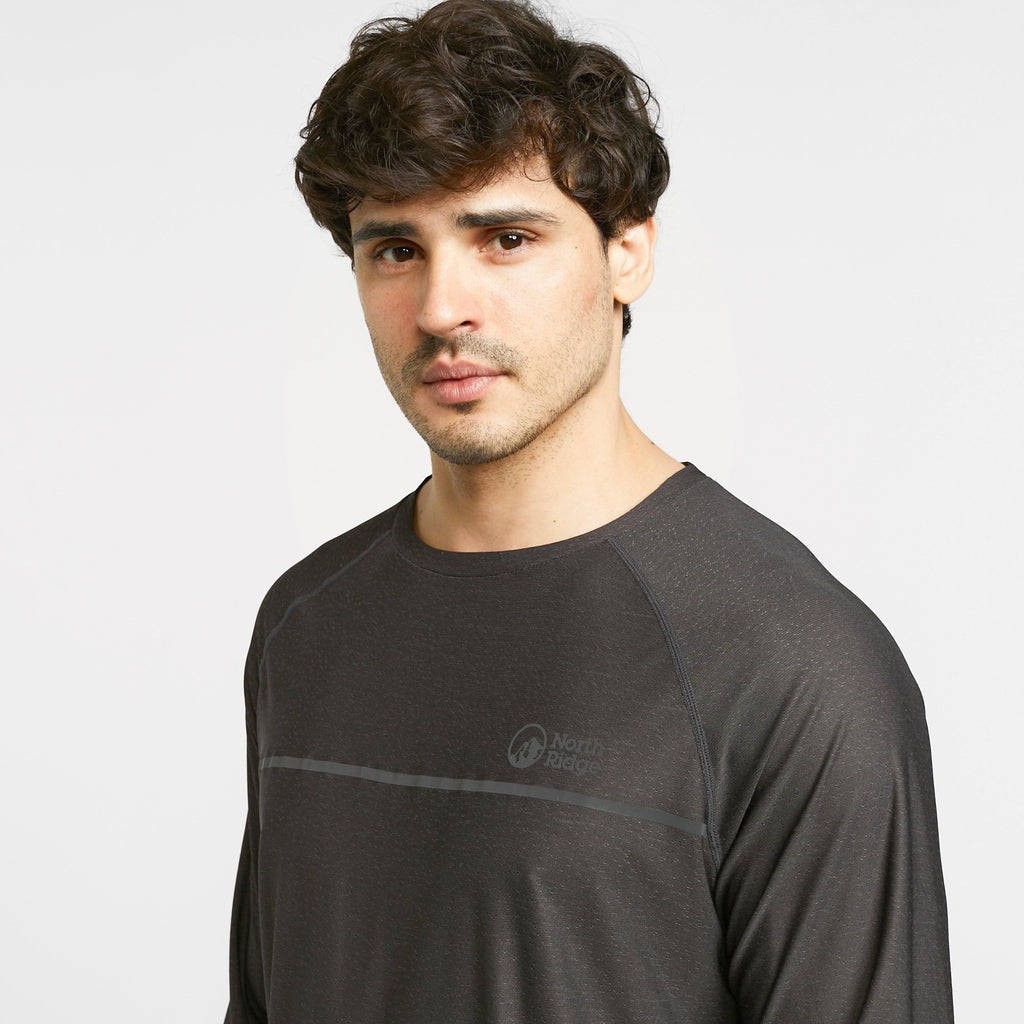 Men's Pave Active LS Top