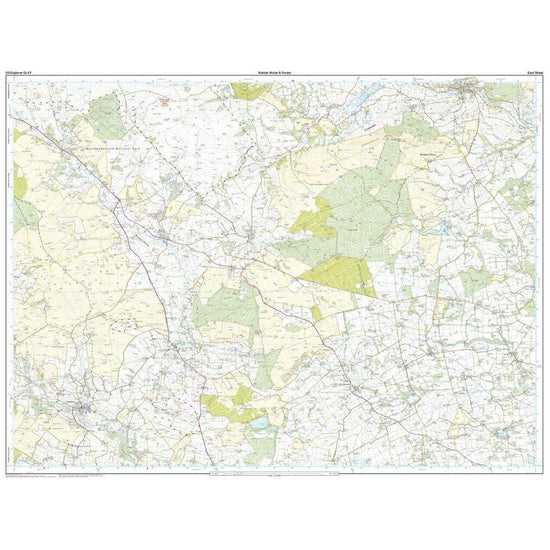 OS EXP OL 42 Active Kielder Water Forest Map