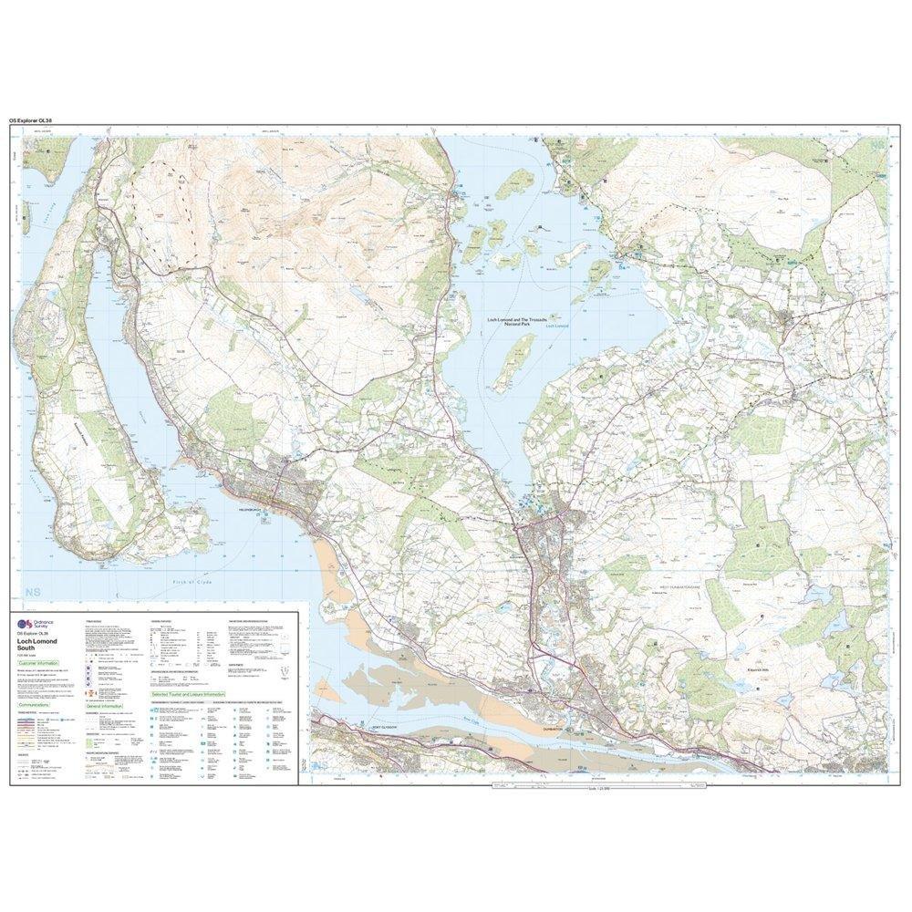 Explorer Active OL38 Loch Lomond South Map