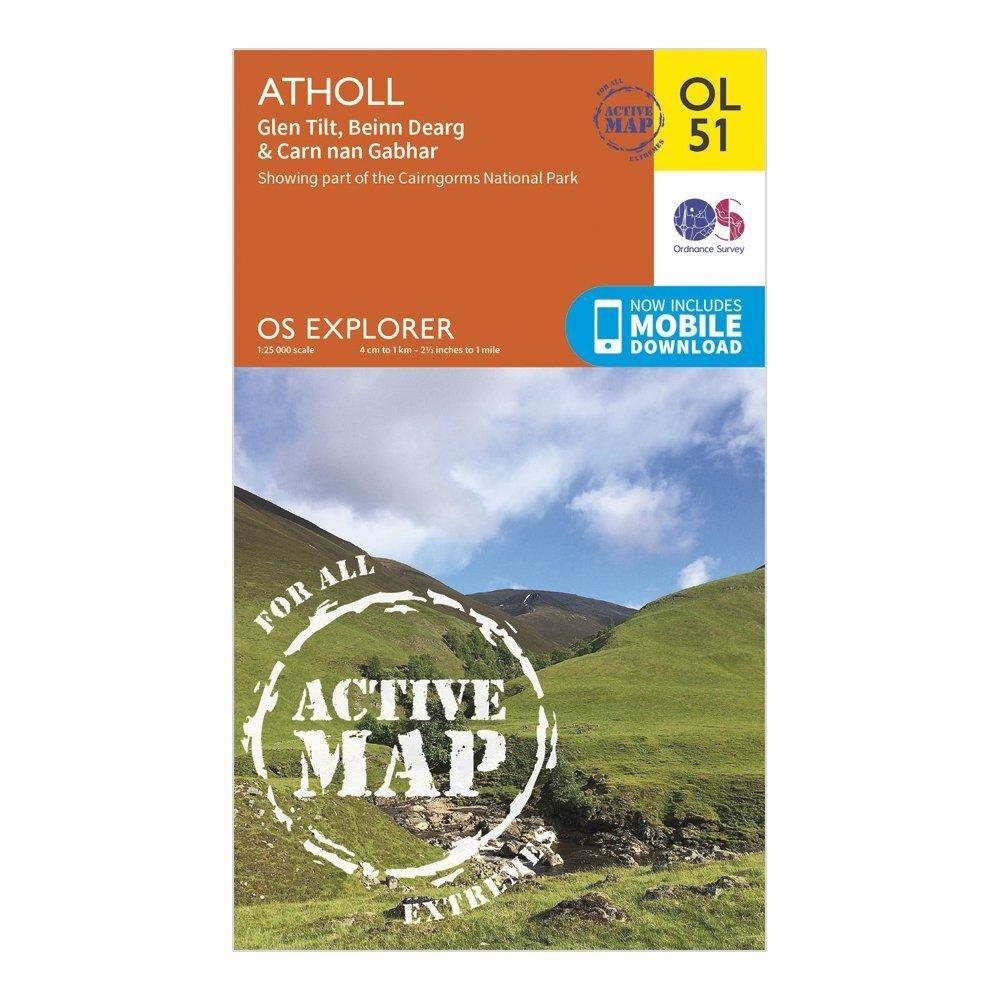 Explorer OL 51 Active D Atholl Map