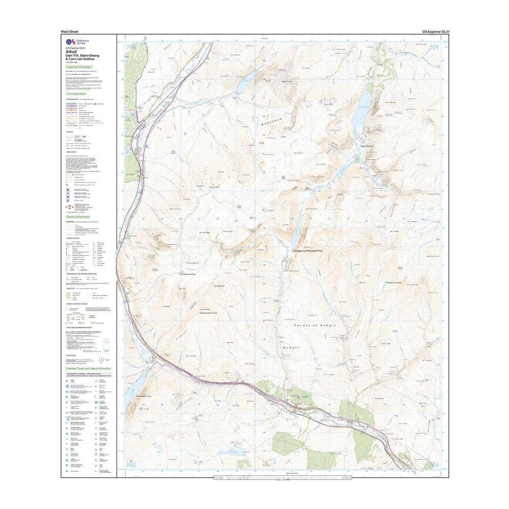 Explorer OL 51 Active D Atholl Map