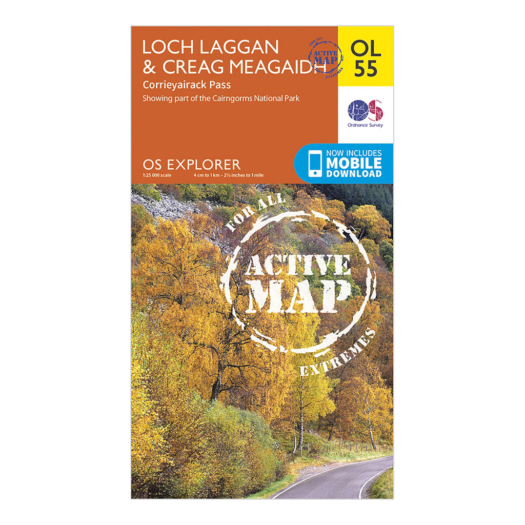 Explorer OL 55 Active D Loch Laggan & Creag Meagaidh