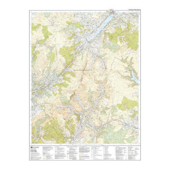 Explorer OL23 Cadair Idris & Llyn Tegid Map With Digital Version