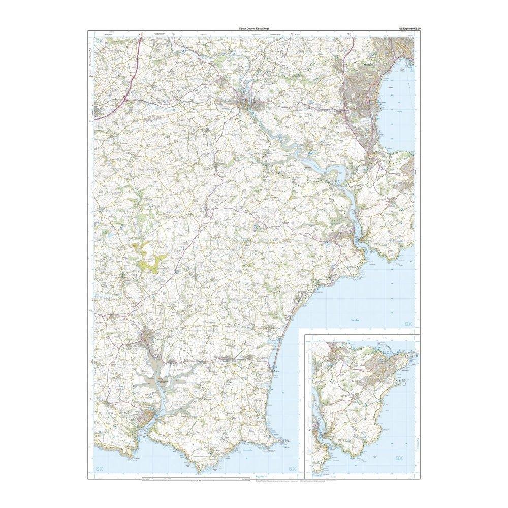 Explorer OL 20 South Devon Map