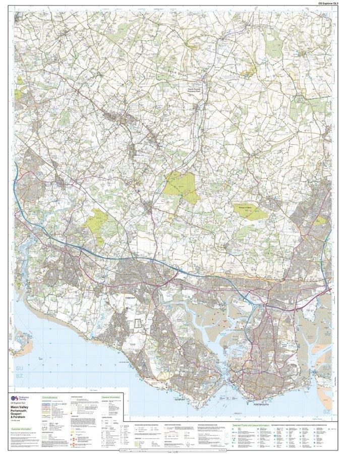 Explorer OL 3 Meon Valley Map