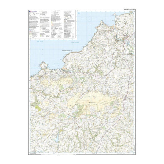 Explorer OL 35 North Pembrokeshire Map