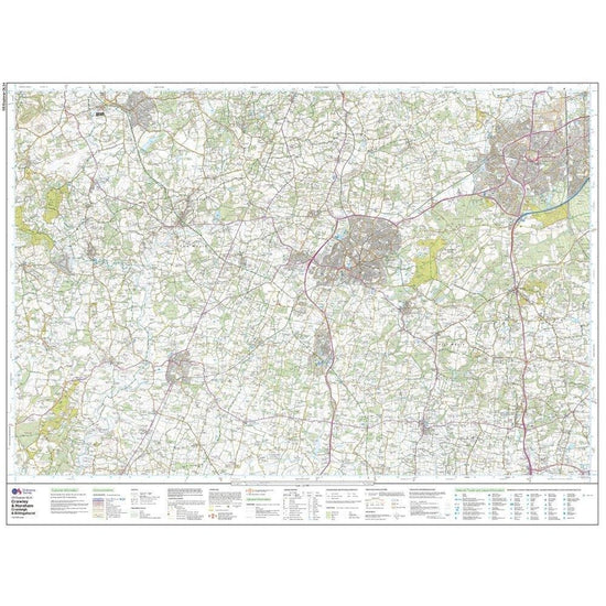 Explorer OL 34 Crawley & Horsham Map