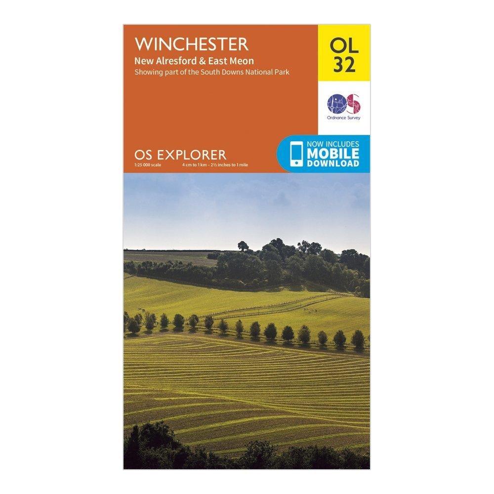 Explorer OL 32 Winchester New Alresford  East Meon Map