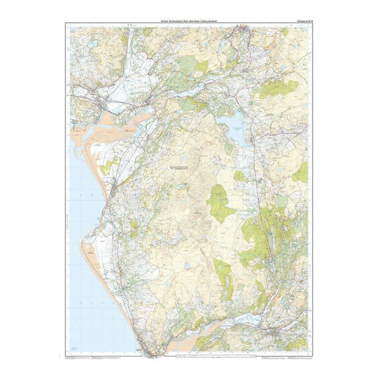 Explorer Active OL18 Harlech, Porthmadog & Bala Map With Digital Version