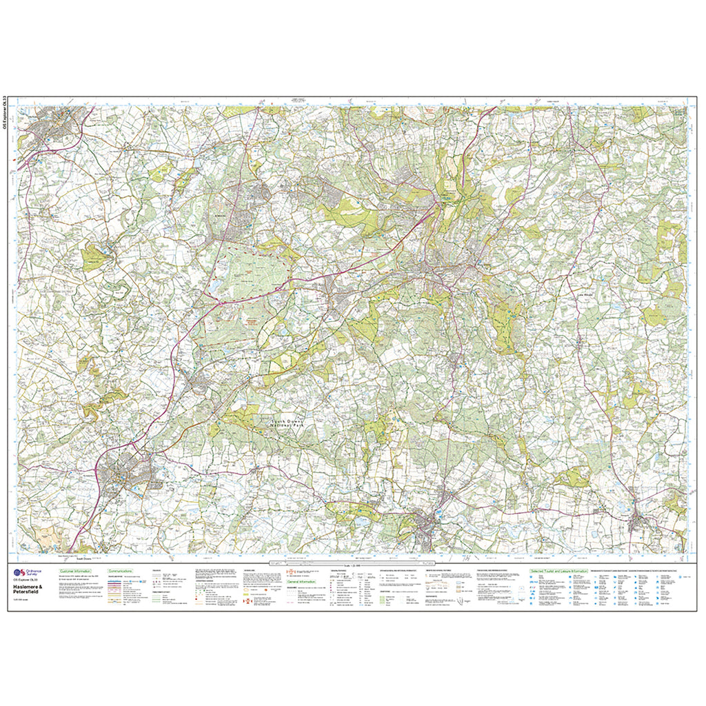Explorer Active OL33 Haslemere & Petersfield Map