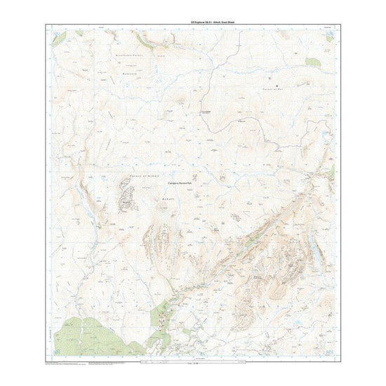 Explorer OL51 Atholl Map With Digital Version