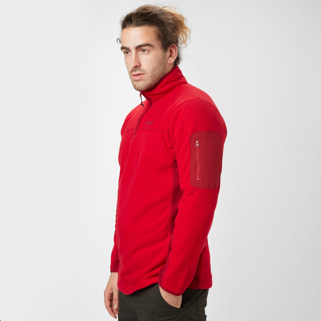 Men's Panelled Half Zip Fleece