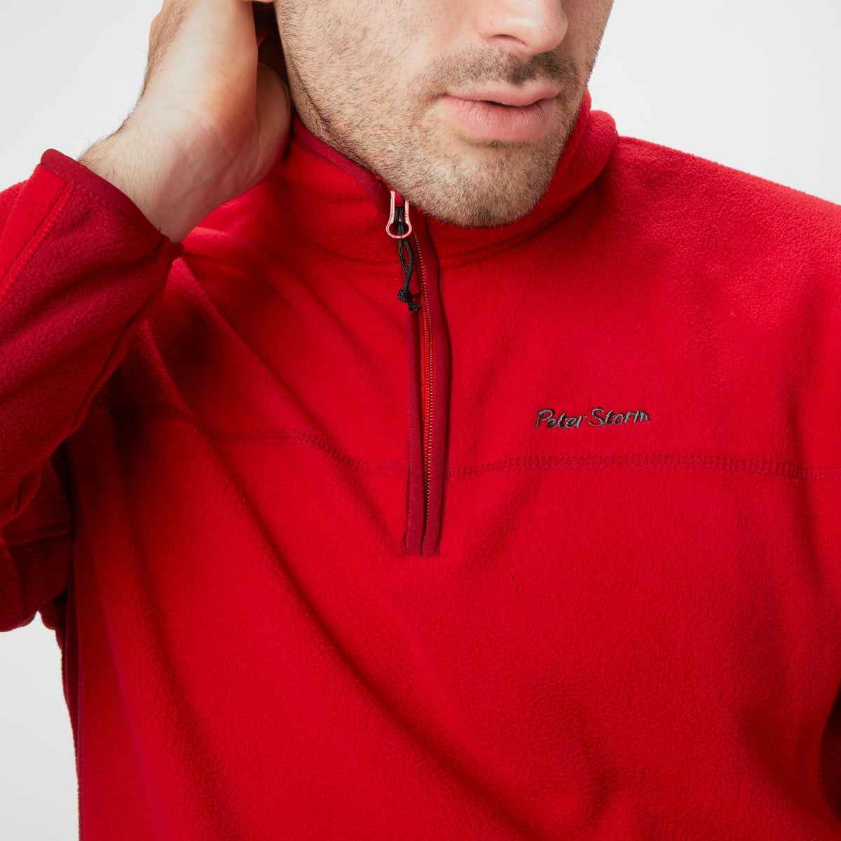 Men's Panelled Half Zip Fleece