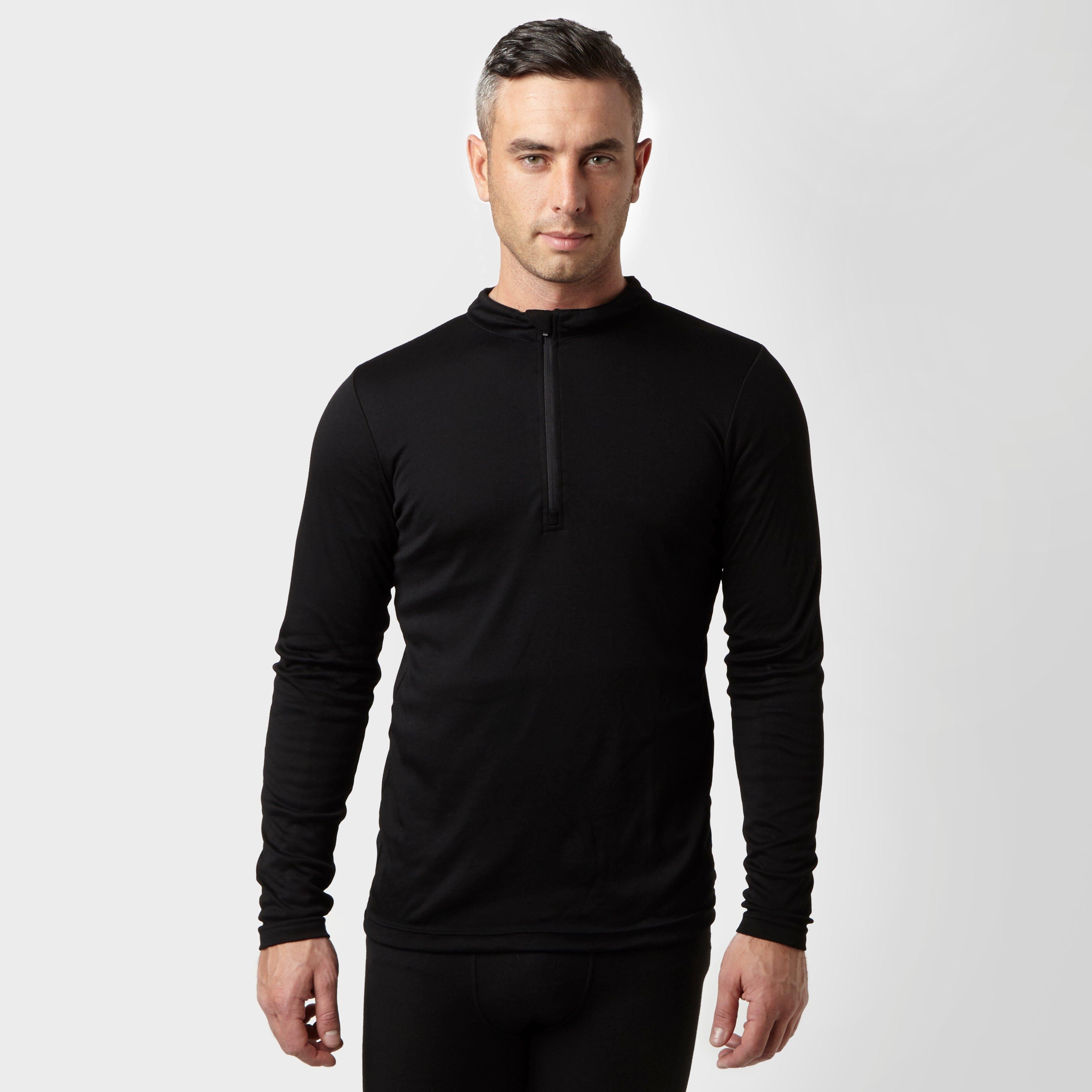 Mens' Long-sleeve Thermal Zip Top