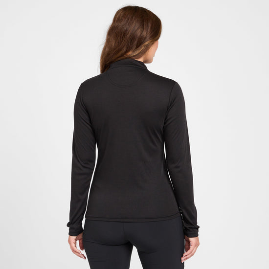 Women’s Long Sleeve Thermal Zip Neck Baselayer Top