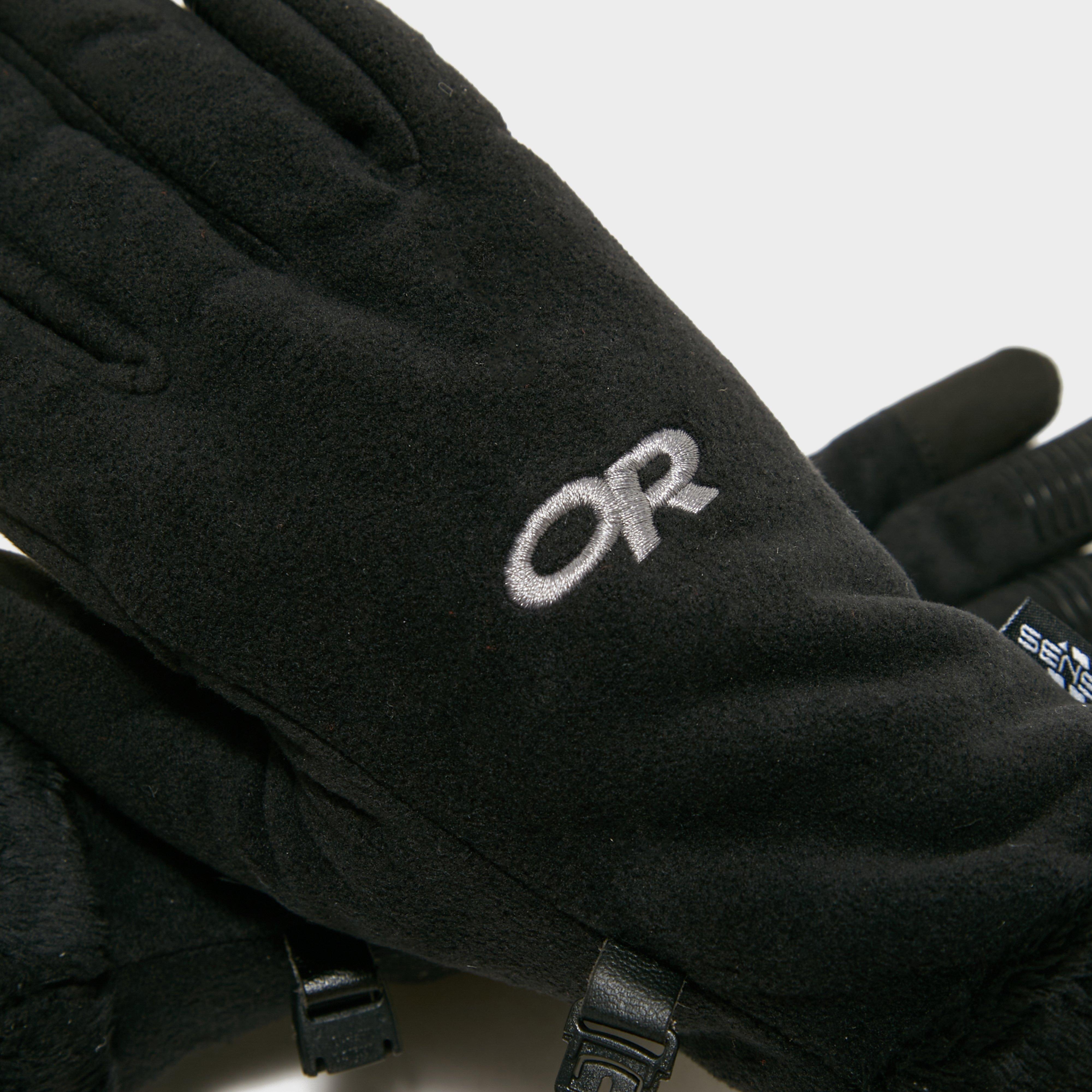 Women's Fuzzy Sensor Gloves