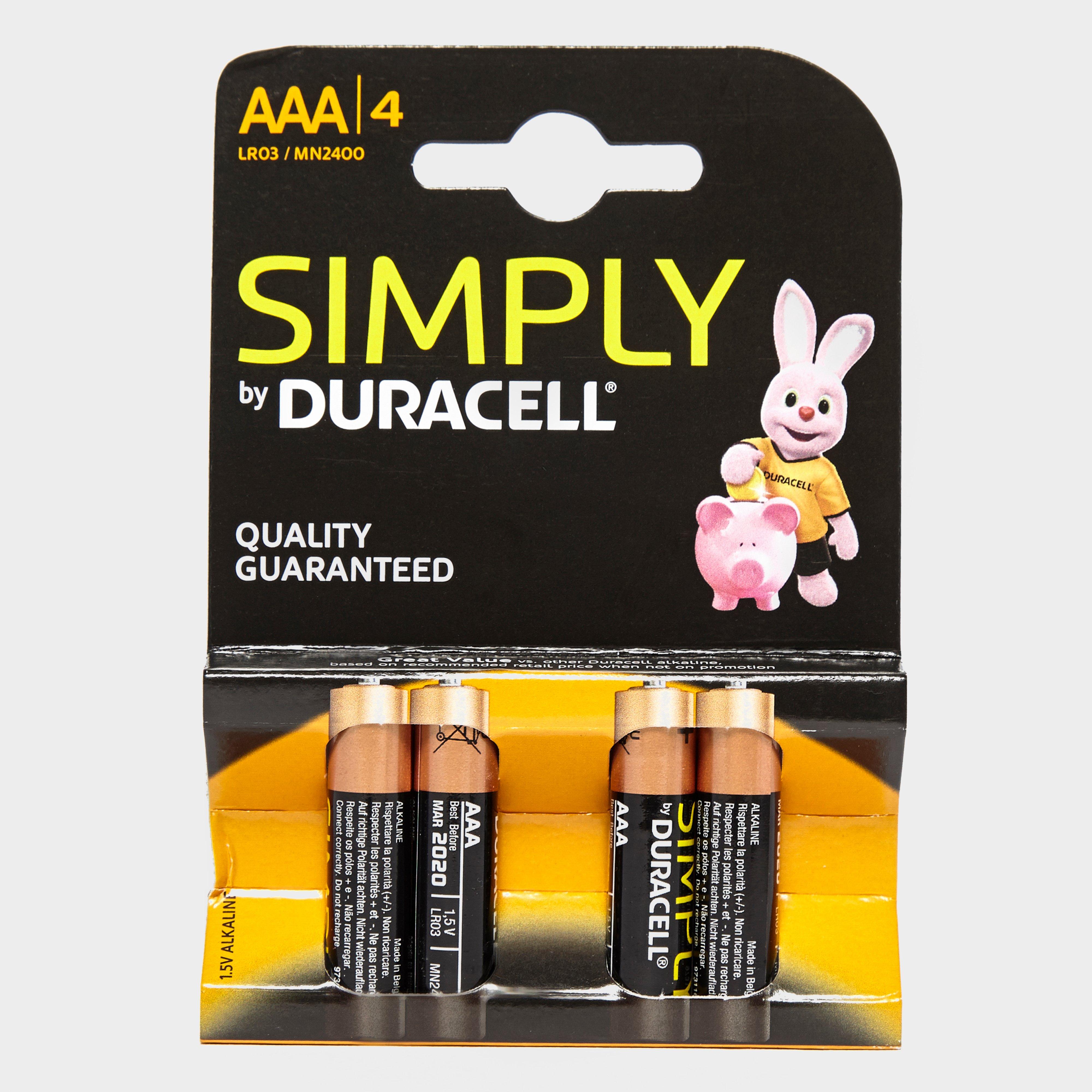Simply AAA Batteries (4 pack)