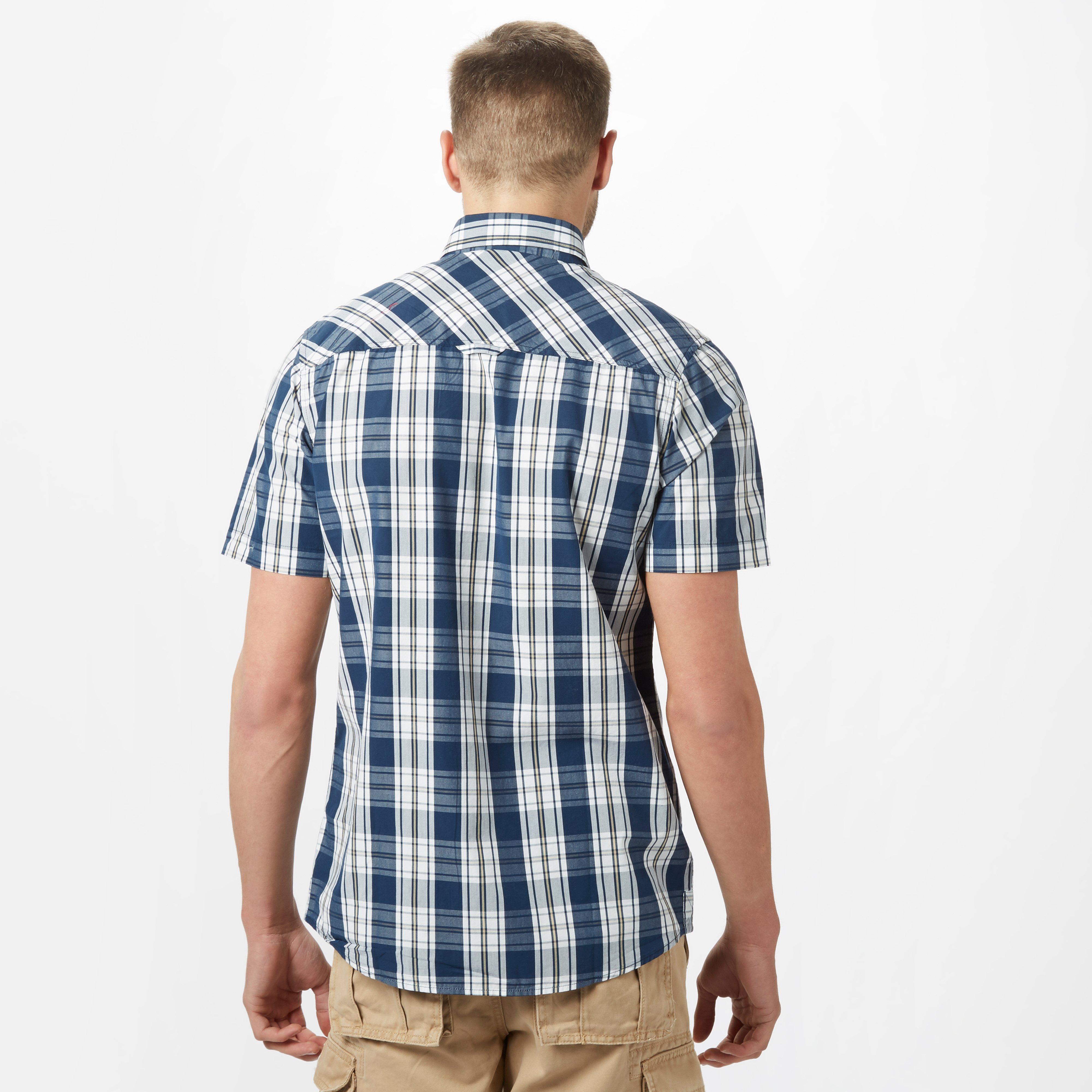 Men's Checked Short-Sleeve Shirt