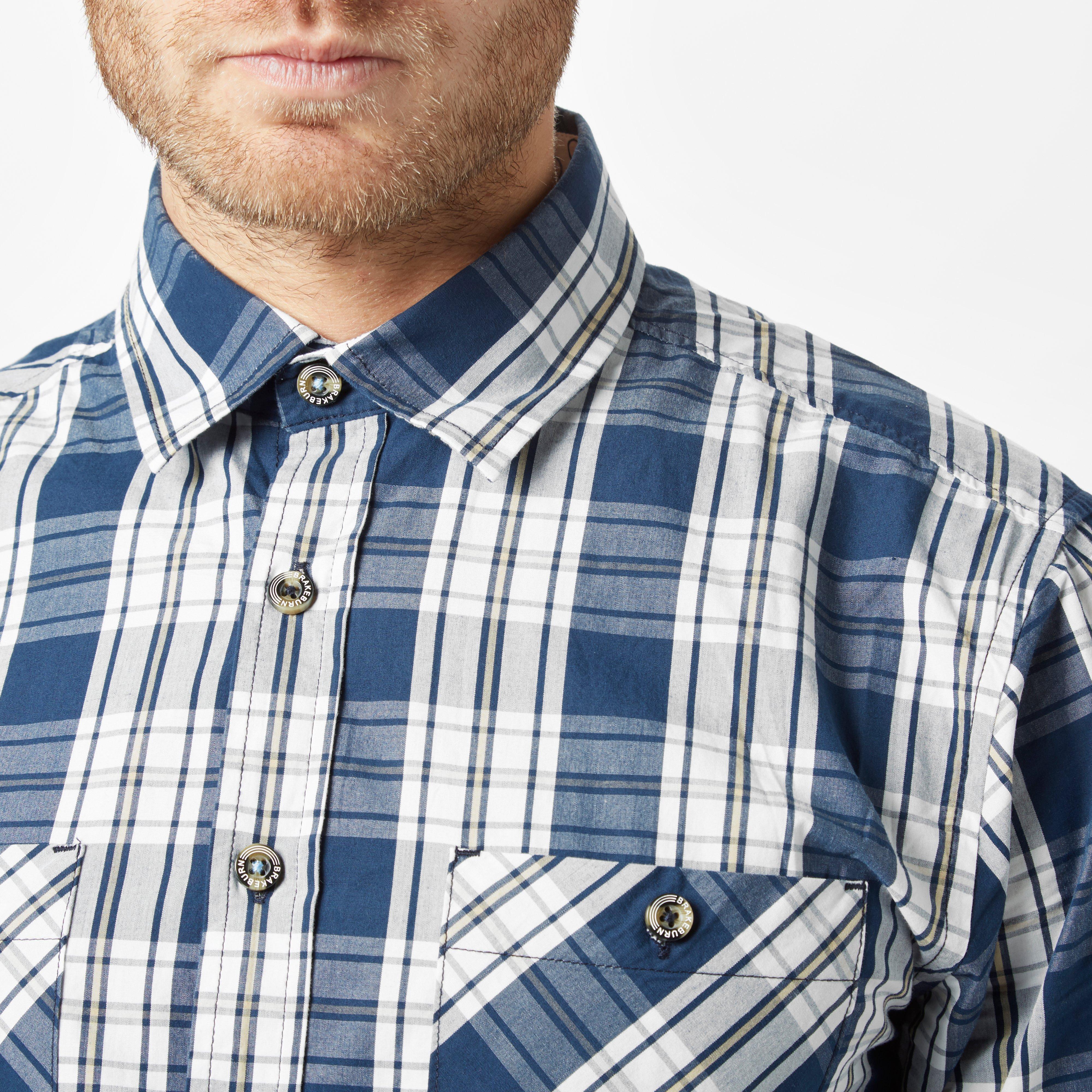 Men's Checked Short-Sleeve Shirt