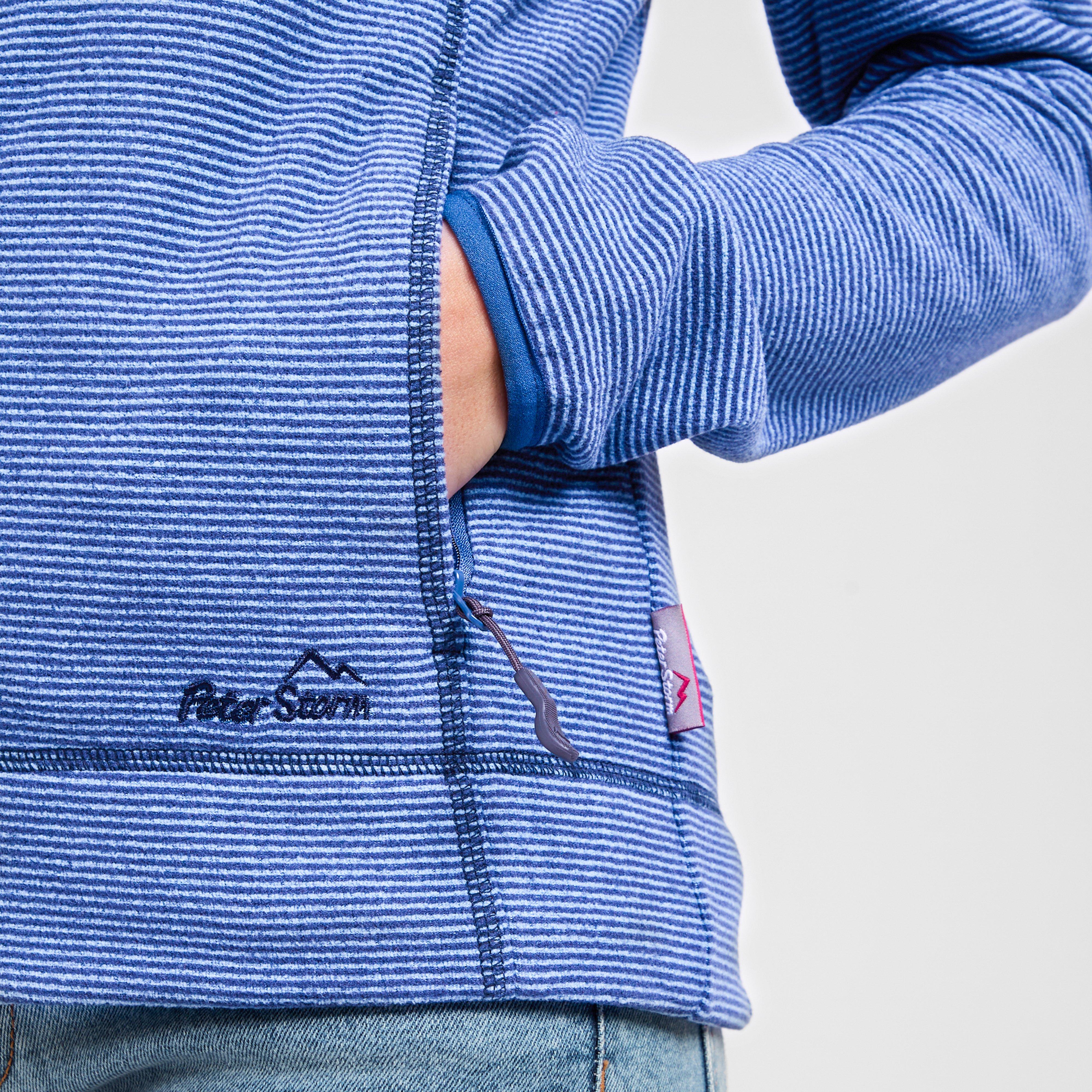 Women's Full Zip Hooded Stretch Fleece