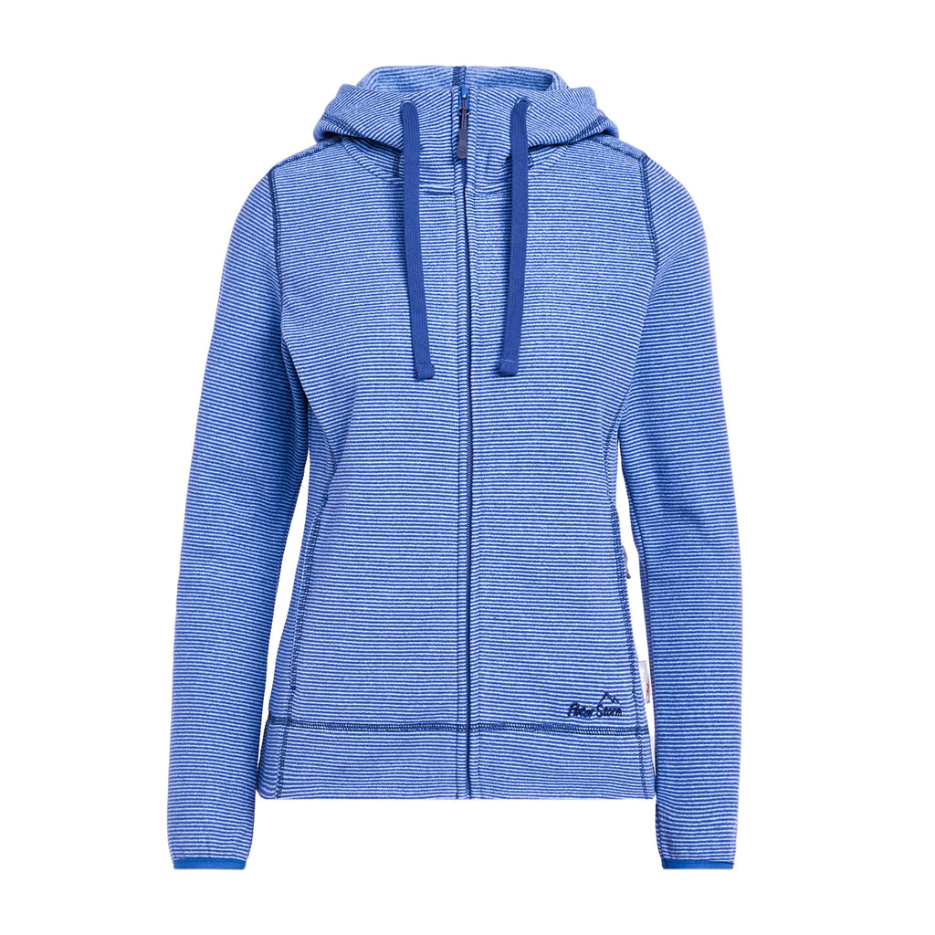 Women's Full Zip Hooded Stretch Fleece