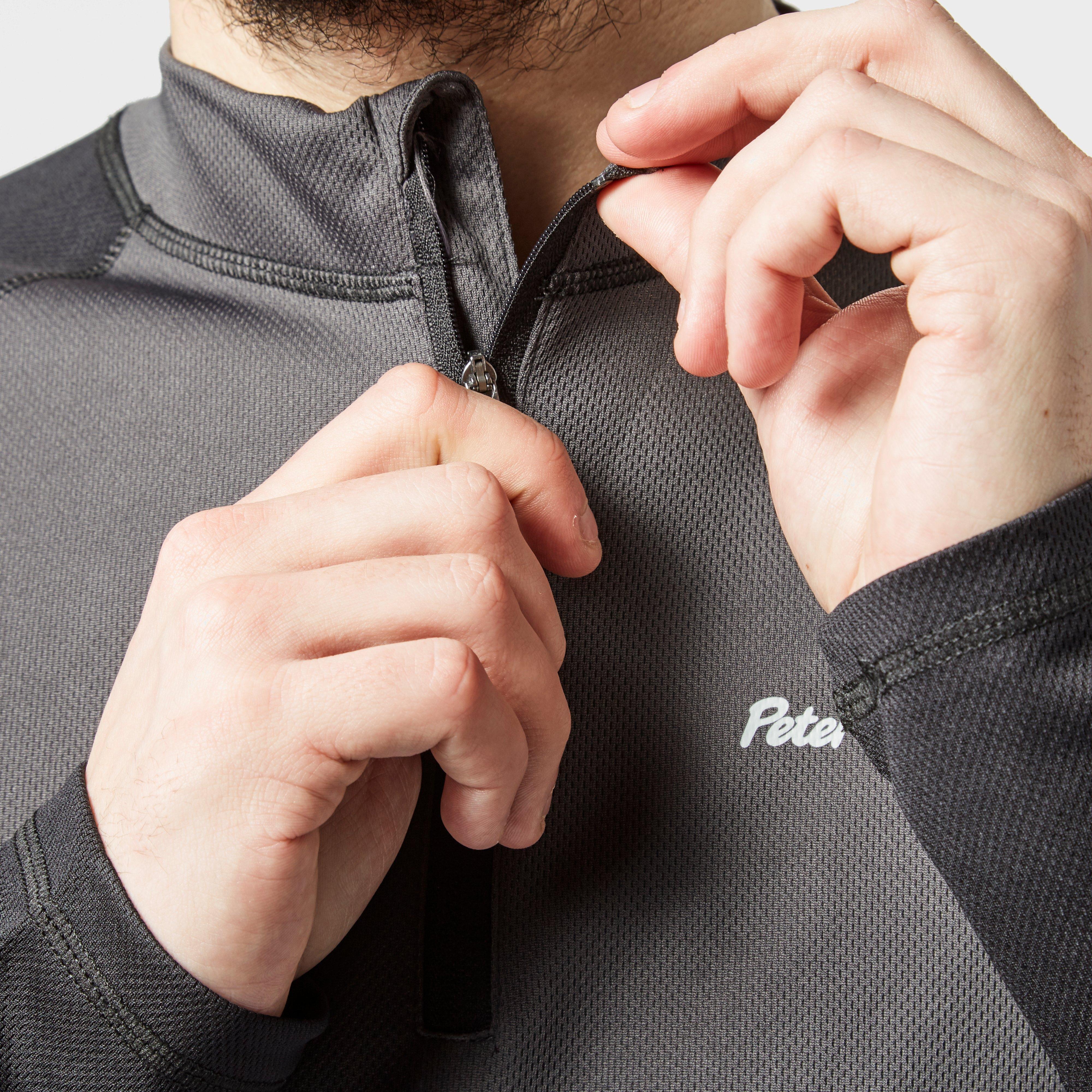 Men's Long-sleeve Zip Tech T-Shirt