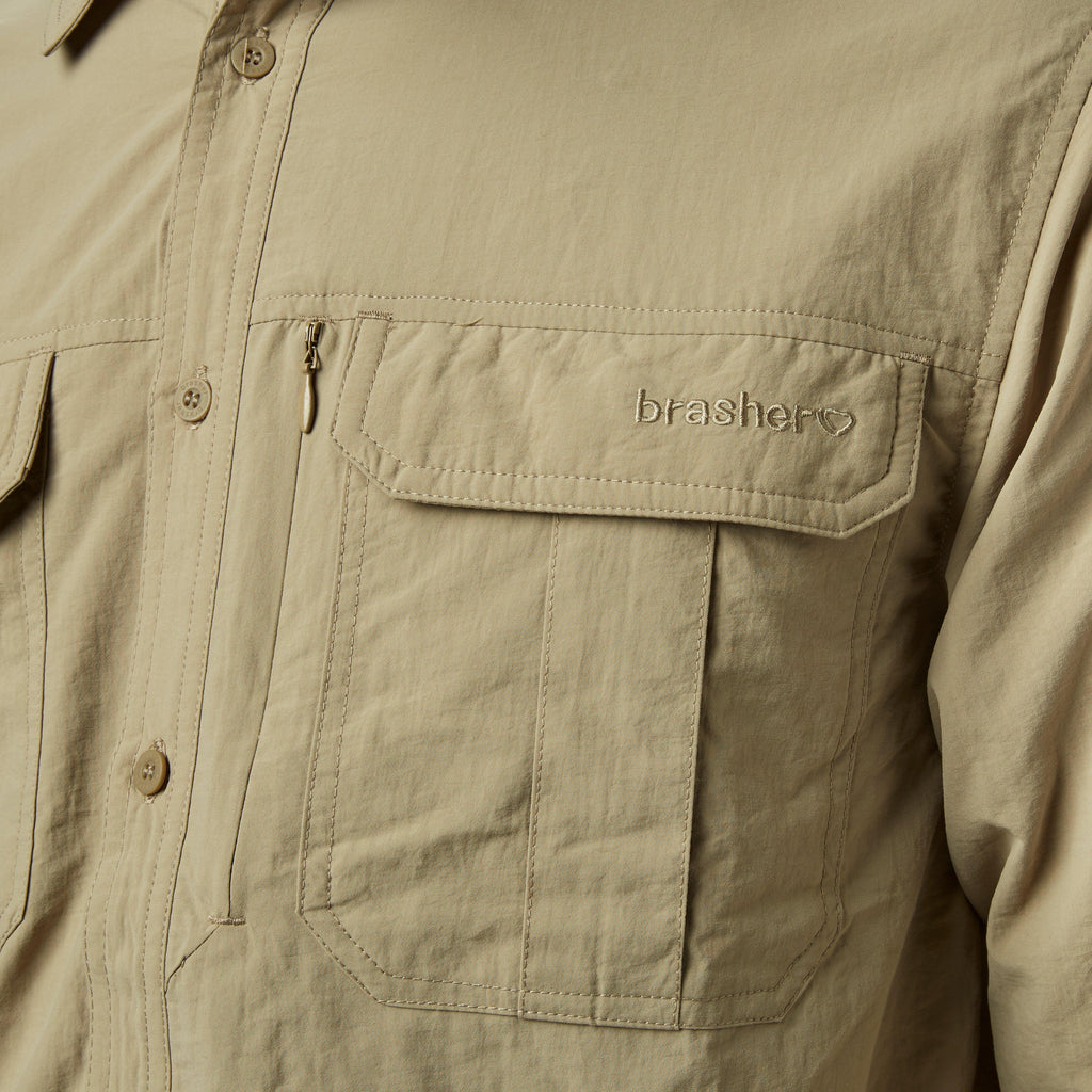 Men’s Long Sleeve Travel Shirt