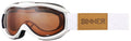 Toxic Ski Goggles (Clear Matte Black/Double Red Re