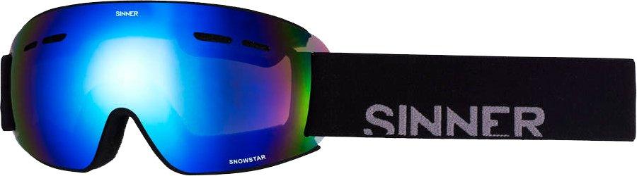 Snowstar Ski Goggles (Matte Black/Double Blue Revo)