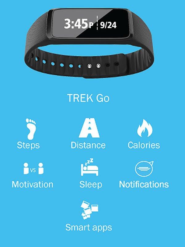 TREK Go Activity Tracker